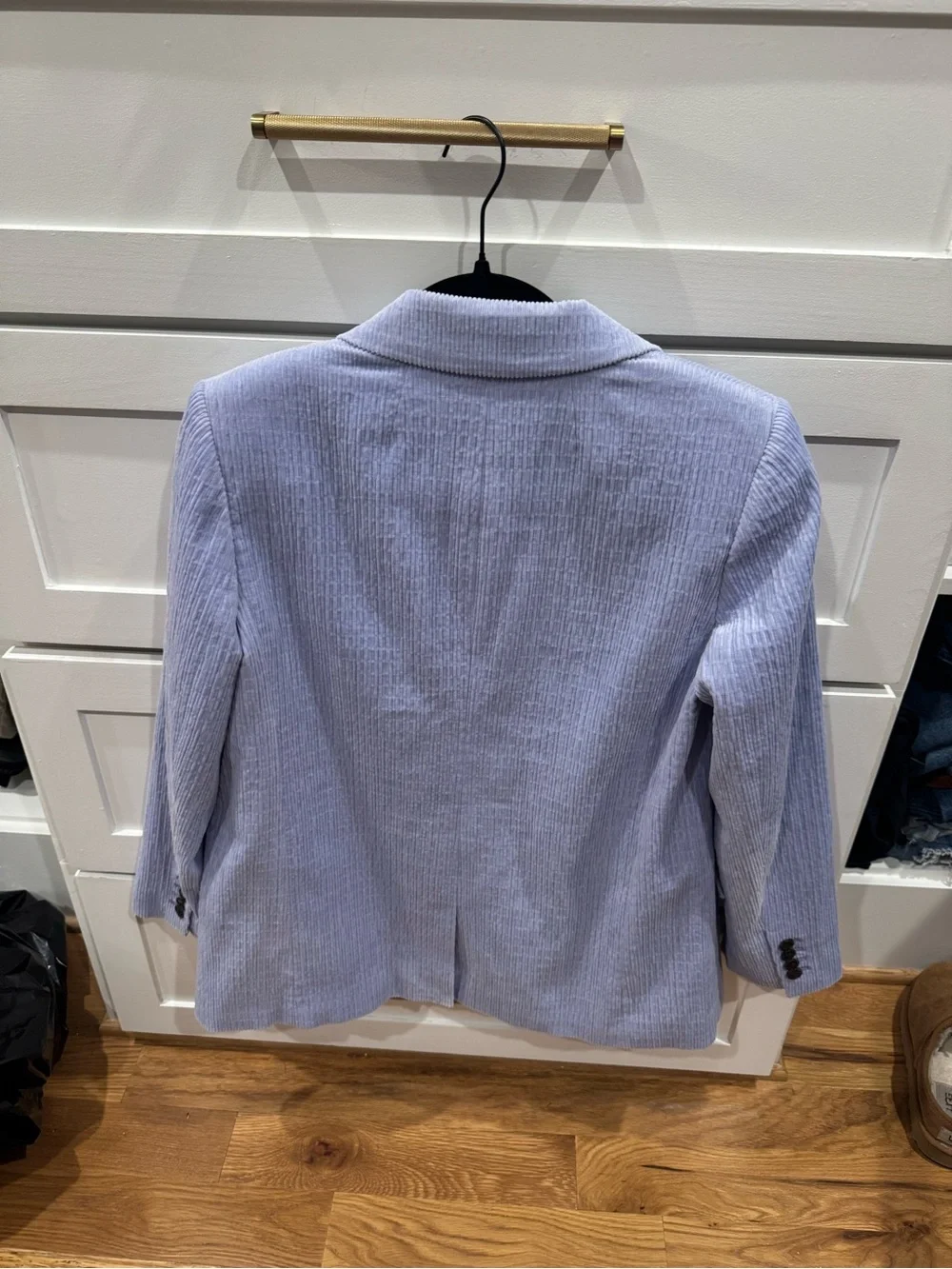 J. Crew Nalya Light Blue Corduroy Blazer - Womens
